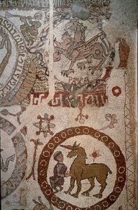 Darstellung der imaginären indischen Fauna, die die Heldentaten Alexanders des Großen symbolisiert von Unknown artist