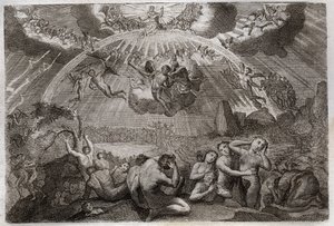 Bibel von Royaumont, Neues Testament: Das Jüngste Gericht. von Unknown artist