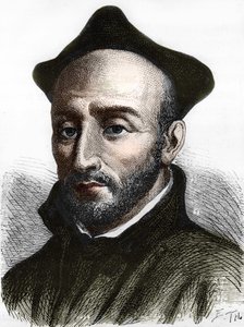Heiliger Ignatius von Loyola (1491-1556), Gründer der Gesellschaft Jesu. von Unknown artist