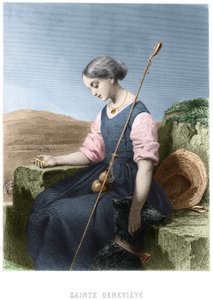 Heilige Geneviève, Schutzpatronin von Paris