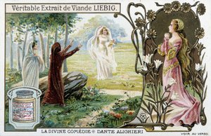 Szene aus der Göttlichen Komödie von Dante