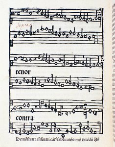 Notenblatt für Musikwissenschaftliche Studien und Dokumente von Nicola Burzio