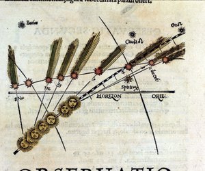 Studie über Kometen - in Astronomicon caesarum, Abhandlung des 16. Jahrhunderts.