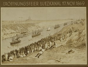Suezkanal von Unknown Artist