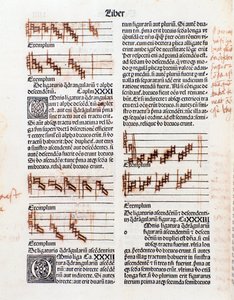Textseite und handschriftliche Anmerkungen aus Die Kunst der Musik von Guillaume Despuig
