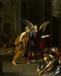Der Engel befreit St. Peter aus dem Gefängnis