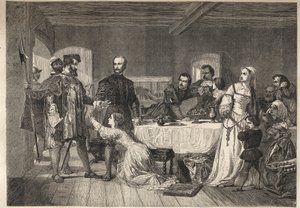 Die Verhaftung von John Brown aus Ashford, einem Lollarden und einem der ersten Märtyrer zu Beginn der Herrschaft von Heinrich VII. - 1517 von Unknown artist