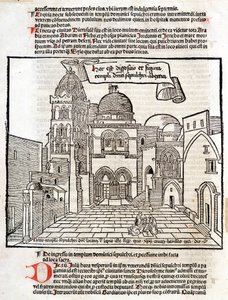 Das Heilige Grab - in „Die Heiligen Pilgerfahrten“ von Bernard von Breydenbach