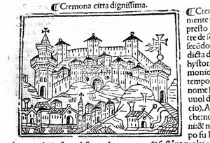 Die Stadt Cremona nach Jacopo Foresti von Unknown artist