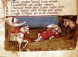 Der Tod des Ritters Roland in der Schlacht von Roncevaux, 778
