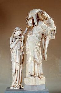 Die Kreuzabnahme: Christus getragen von Johannes dem Evangelisten und der Jungfrau Maria