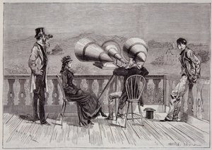 Das Megaphon von Thomas Edison - in „La Nature“ 1878