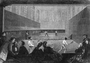 Der Palmspielraum auf der Terrasse der Tuilerien in Paris im Jahr 1873 von Unknown artist