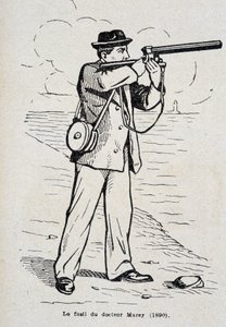 Das Gewehr von Dr. Etienne Jules (Etienne-Jules) Marey (1890) von Unknown artist