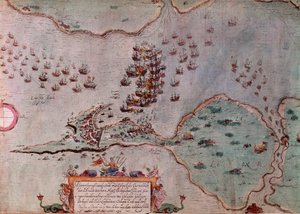 Die Belagerung von Maastricht durch die Spanier im Juli 1596 von Unknown artist