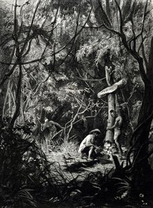 Das Grab des Entdeckers Henri Mouhot in Indochina