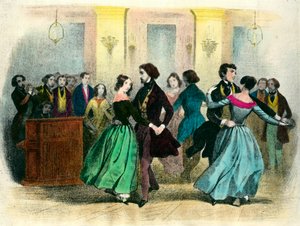 Der Walzer: Ein Ball im Bürgertum von Unknown artist