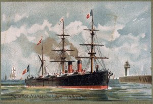 Transatlantikliner „Labrador“ um 1880 von Unknown artist