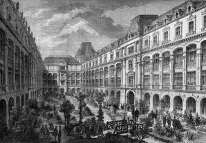 Transformationen von Paris unter dem Zweiten Kaiserreich, Paris Haussmann: Place du Chateau d