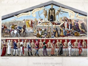 Triumph des Todes und makabrer Tanz von Unknown artist