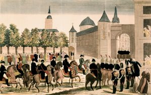 Triumphaler Einzug von Napoleons Truppen in Madrid, 4. Dezember 1808