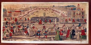 Ansicht der Pont-Neuf in Paris