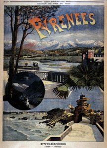 Blick auf die Pyrenäen: Luchon und Biarritz, „Le Petite Journal“, Ende des 19. Jahrhunderts von Unknown artist