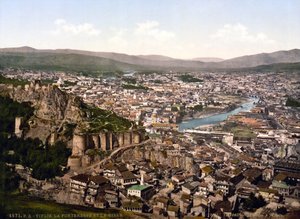 Ansicht von Tiflis, Hauptstadt der Republik Georgien von Unknown artist