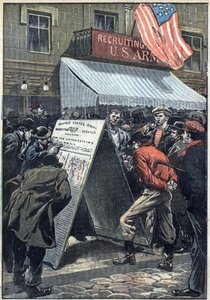 Krieg Spanien - Vereinigte Staaten (USA) von Unknown artist