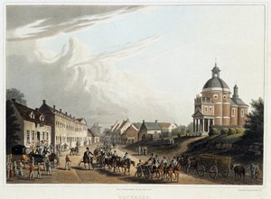 Waterloo: Konvoi französischer Kanonen zurück von der Front, 24. Juli von Unknown artist