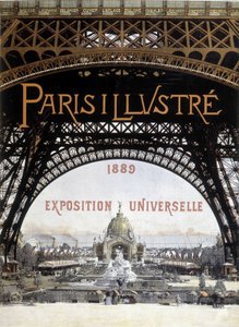 Weltausstellung in Paris 1889 in „Paris illustriert“. von Unknown artist