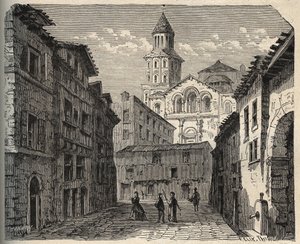 Kathedrale Saint-Front - Périgueux - Dordogne - Frankreich - (Saint Front) Gravur in „Patrie - Beschreibung der malerischen Frankreichs in 6 Bänden“ von Lucien Huard - Ende des 19. Jahrhunderts