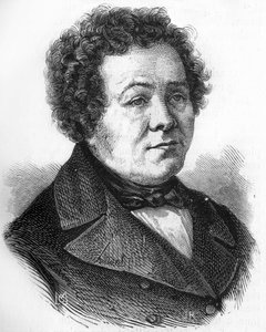 Porträt von Adolphe Crémieux (1796-1880), französischer Politiker