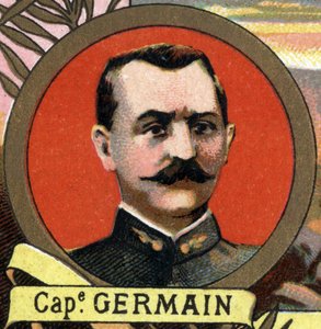 Porträt von Kapitän Germain, französischer Entdecker, der an der Marchand-Mission teilnahm von Unknown artist