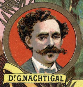 Porträt von Dr. Gustave Nachtigal, deutscher Arzt des 19. Jahrhunderts von Unknown artist