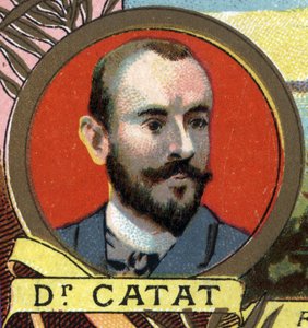 Porträt von Doktor Louis Catat, französischer Entdecker des 19. Jahrhunderts von Unknown artist