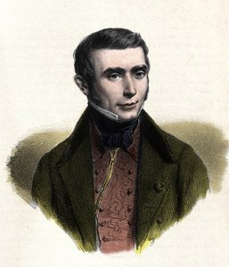 Porträt von Eugène Scribe (1791-1861), französischer Autor von Sittenkomödien