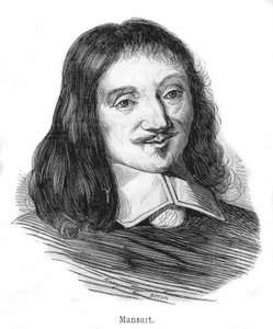 Porträt von François Mansart (1598-1666), französischer Architekt.