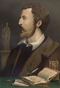 Porträt von Jerome Cardan in Italien Gerolamo Cardano (Cardanus Hieronymus) Mediziner, Mathematiker, Philosoph und italienischer Astrologe (Pavia