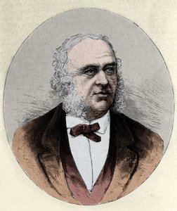 Porträt von Paul Broca (1824-1880), französischer Chirurg und Anthropologe. von Unknown artist