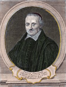 Porträt von Pierre Gassendi (1592-1655), französischer Philosoph, Astronom, Mathematiker und Physiker. von Unknown artist