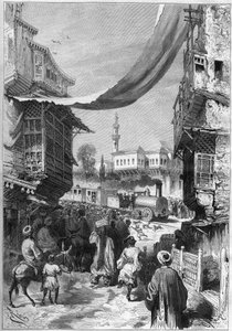 Die erste Eisenbahn erreicht Konstantinopel im Jahr 1872