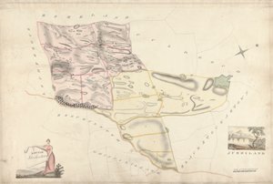 Eine Sammlung von Vermessungen schottischer Güter des Earl of Selkirk: Little Stockartown und Jurdiland