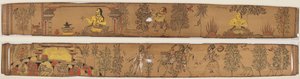 Ein Prinz übt Askese (recto); Shiva und seine Anhänger kehren zum Berg Kailash zurück (verso), aus einer Romanze von Chandrabhanu und Lavanyavati von Upendra Bhanja (1670–1740) von Unknown artist