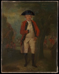 Porträt von Generalmajor Arthur Tooker Collins der Marines in seiner vollen Uniform von Unknown artist