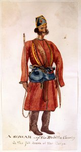 Ein Sowar der Rohilla-Kavallerie von Unknown artist