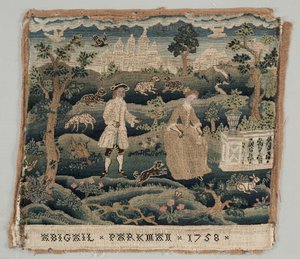 Abigail Parkman Stickerei