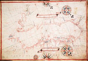 Adriatische Karte, ca. 1620 von Unknown artist