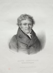 Aloys Senefelder von Unknown artist