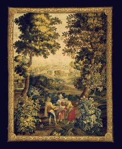 Ein Audenarde Teniers Wandteppich